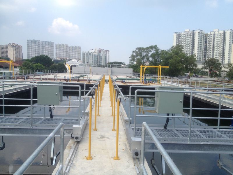 tp Clarifier Tank Top View